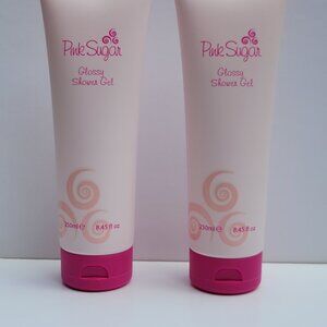 Pink Sugar "Shower Gel" 250ml Each (2 Bottle Set)